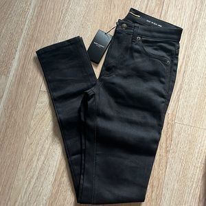 YSL women black jeans